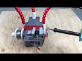 HOW TO MAKE Powerful Mini Vacuum Cleaner with JetFan 80 000RPM from PVC