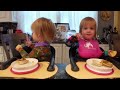 Twins try stuffed clams