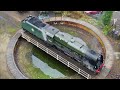 Royal Scot 46100 turned on Pickering Turntable at North Yorkshire Moors Railway