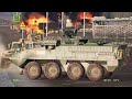 Russian T-90 tank crew successfully ambushed 70 US M1 Abrams tanks crossing the border