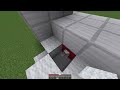 Minecraft 4x4 piston door build! No tutorial
