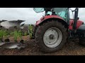 2009 Case IH Puma 195 6.7 Litre 6-Cyl Tractor (165/ 190 / 195 HP) with Dowdeswell Reversible Plough