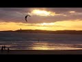 newbougher  sunset  kitesurfing ..