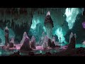 CRYSTAL VAULT - ethereal ambient soundscape - ambient music and dreamscape visuals