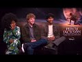 the percy jackson cast being chaotic for 5 min straight
