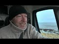 Surviving Severe Triple Hurricane! Extreme Winter Van Life Storm Camping, Blizzard & Snow #vanlife