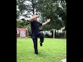 Empty Fist Stretching and Kicking Routine