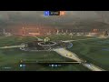 First time scoring in Rocket League! (In two different views)