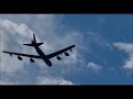 B-52 Stratofortress approach and fly-by, Airpower 2022, Zeltweg/Austria. No talking - no music
