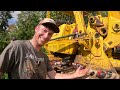 Pulling a 10.5 liter Caterpillar Diesel from a 977L Track Loader
