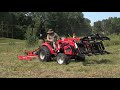 Brush Cutting Crazy Overgrown Field with Small Tractor?