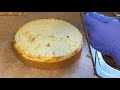 12 Inch Round Cake - Baking and Filling