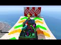 GTA 5 Spiderman Colourfull Ragdolls falling into Pool (Spider-Man Ragdolls) Ep-01