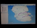 Video 3 Garmin basecamp using shaping points and waypoints