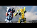 Transformers IN LEGO!!!  The Last Knight Official Trailer  Michael Bay Movie