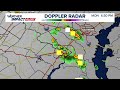 LIVE RADAR: Storms pop up in DC region | WUSA9 Weather Impact