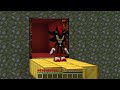JJ and Mikey HIDE From Scary SONIC.EXE monsters in Minecraft Challenge Maizen Security House