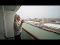 NCL Prima Embarkation (Galveston, December 2023) and a balcony state Room review/tour