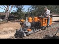 Flintridge & Portola Valley - firing up the bumblebee #268 - live steam