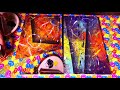 Colorful Abstract Painting / Fun With Acrylics / Creating Textured Surface With Random Tools