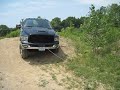 Power Wagon using winch.