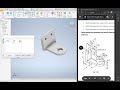 Simple 3D Modelling Part 1 - Autodesk Inventor