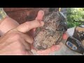Cleaning Garnets from Matrix