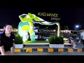 Kad Manee Night Market - Afternoon to Night, Chiang Mai, Thailand in 4K