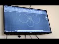 Autocad | Drawing of Bulb | How to use autocad