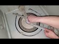 Cleaning a Dishwasher Filter, Sump, & Chopper