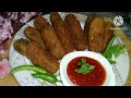 Crispy Spinach Veg Croquettes!more delicious less Ingredients Croquettes by lets Cook With Dika