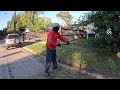 A Man BURST Out Of This VACANT Home In The Middle Of Us CUTTING The Yard