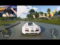 Bugatti Veyron - The Crew Motorfest (Steering Wheel gameplay)