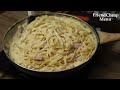 Creamy Carbonara Pasta -  Christmas Recipe