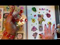 Fabulous, Sticky Stickers! (Soft Spoken version) Adding spring & summer stickers to album! ASMR