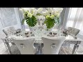 NEW GLAM DINING ROOM UPDATE | Budget friendly glam decor ideas