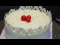 White Forest Cake | Make Cake Without Oven | Homemade White Forest Cake