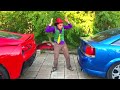 13+ Mr. Joe in Trunk Corvette VS Green Man in Trunk Opel Vectra OPC w/ Magic