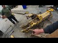 Complete major undercarriage rebuild of Deere 700J dozer @C_CEQUIPMENT