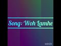 Woh Lamhe (Short Cover)