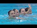 🇨🇳 Team China's Artistic Swimming Free routine at London 2012