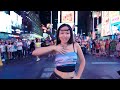 [KPOP IN PUBLIC NYC | TIMES SQUARE] aespa 에스파 'Armageddon' Dance Cover by OFFBRND