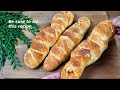 Crispy Bread 🍞 With this method you will make the easiest baguette bread😋 try it