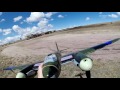 RC Mosquito breaks a prop mid air - flat-spins, and crashes relatively undamaged - RC RunCam 1080p