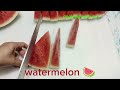 WATERMELON 🍉 #watermelon #yummy #fruit my favorite fruit please subscribe po ❤️