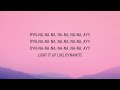 BTS - Dynamite (Lyrics)