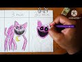 Drawing CATNAP in 30 sec, 3 min, 30 min | Poppy Playtime Chapter 3