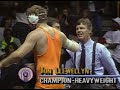 WWE's Kurt Angle vs. Jon Llewellyn | 1991 NCAA title match