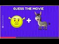 Guess The Movie By Emoji 🍿✅ | 25 Emoji Puzzles  2024 | Mario, Barbie, Freddy Fazbear