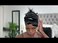 PIXIE CUT without cutting your hair | Super detailed tutorial